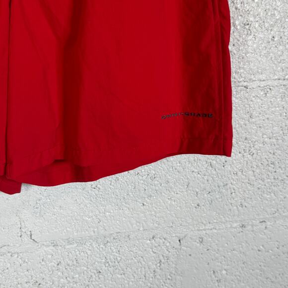 Columbia Men's 6" Back Cast III Upf 50 Water Short red spark, Small - Picture 5 of 7